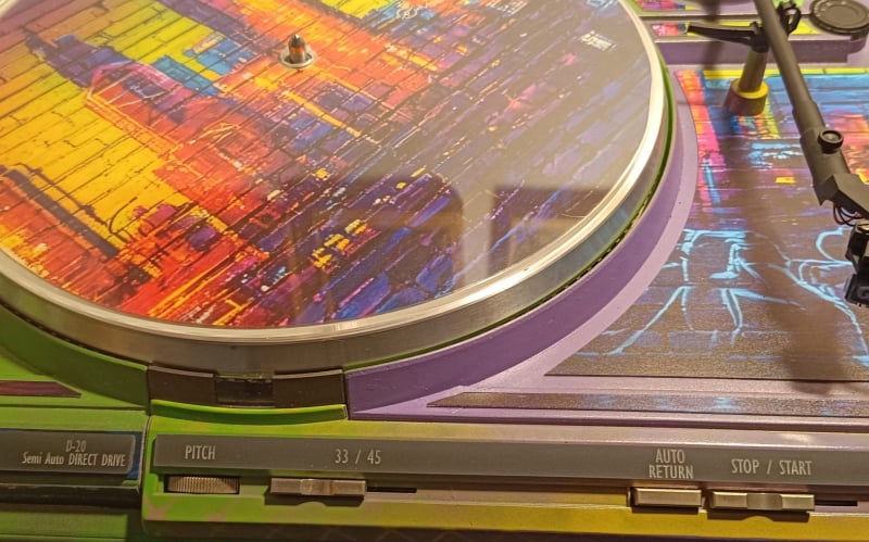 Music and Light Turntable