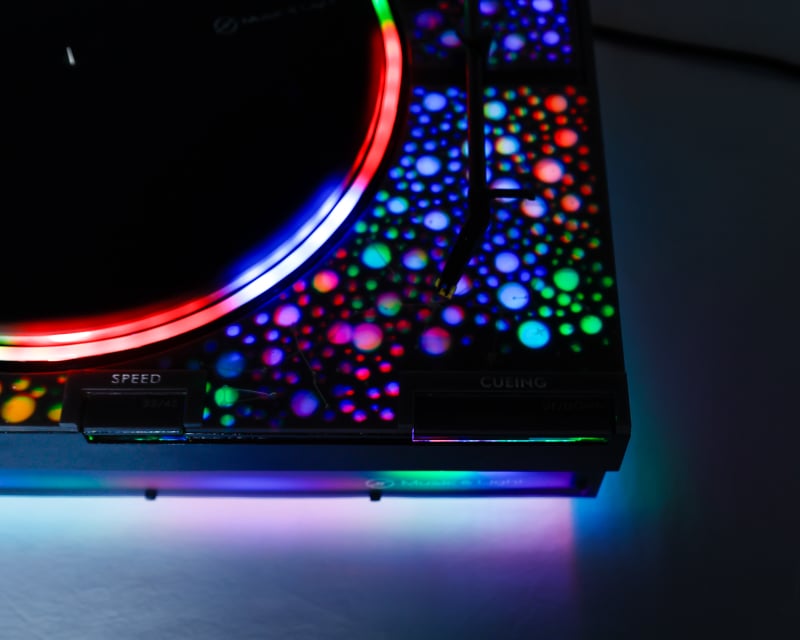 Music and Light Turntable