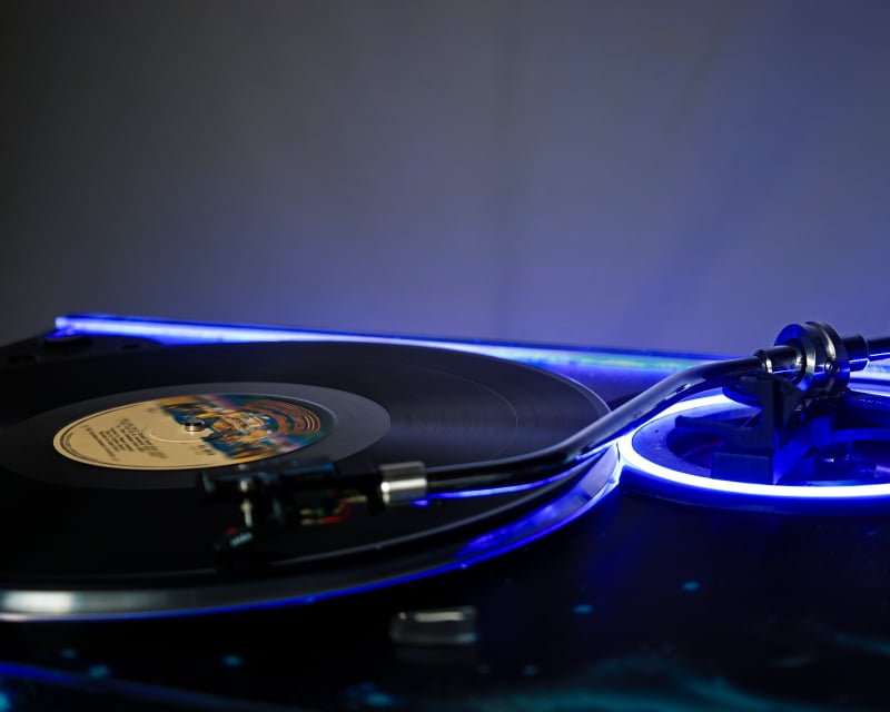 Music and Light Turntable